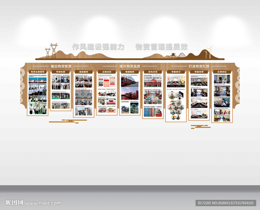 照片陈列展示墙