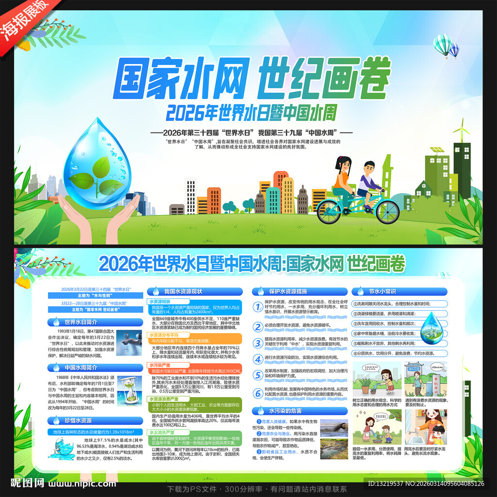 2026中国水周展板