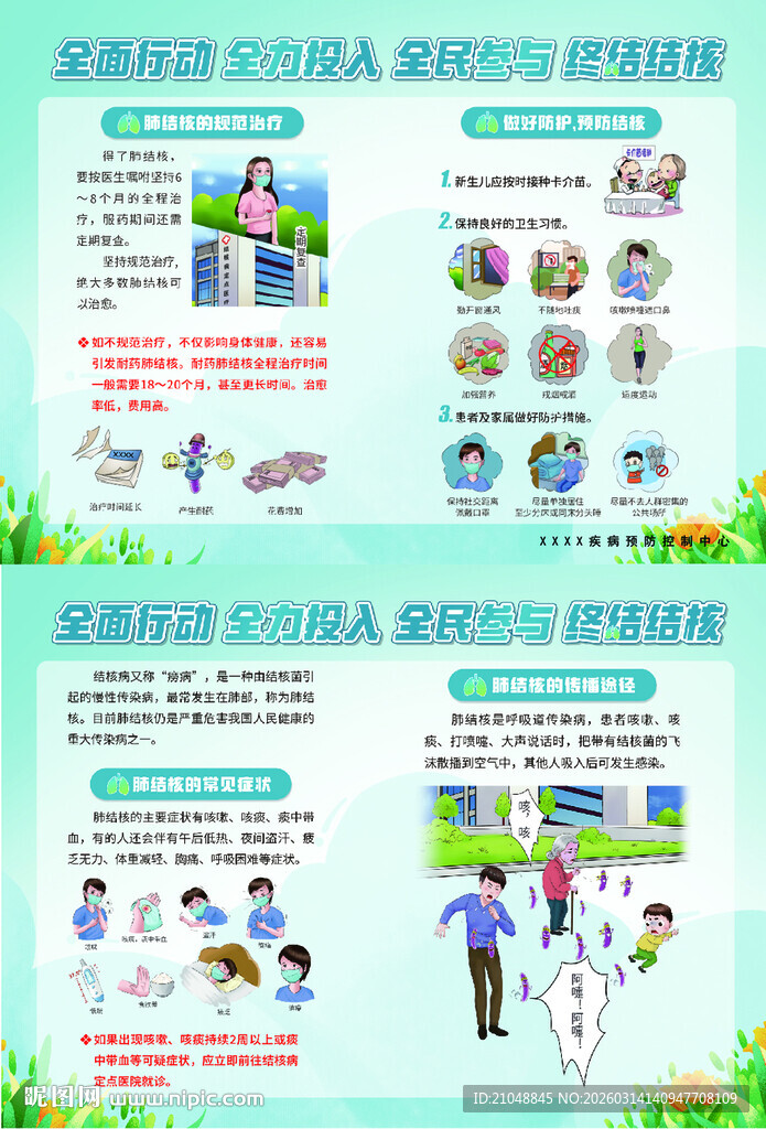 2026年肺结核宣传单
