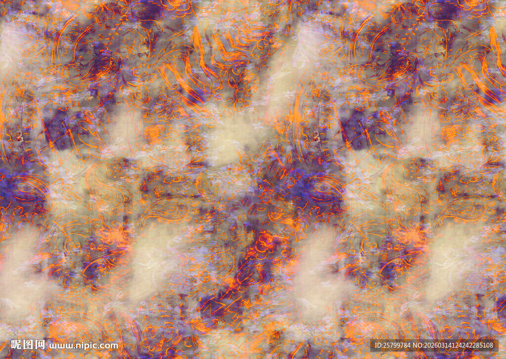 抽象多彩纹理图案