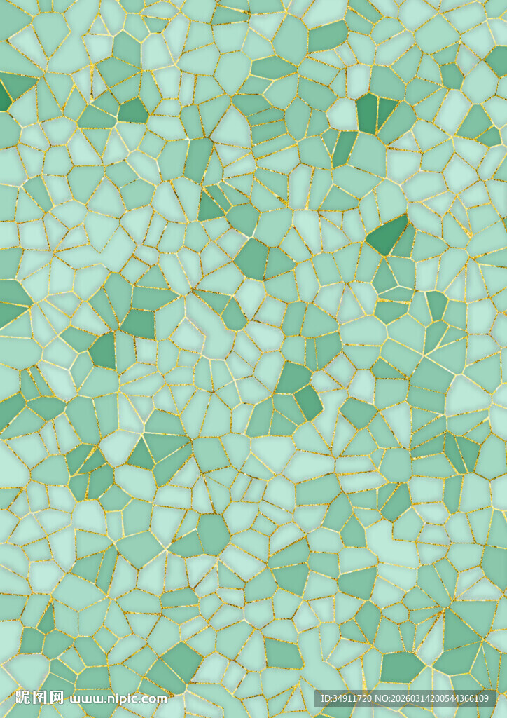 浅绿色碎纹装饰纹理图案