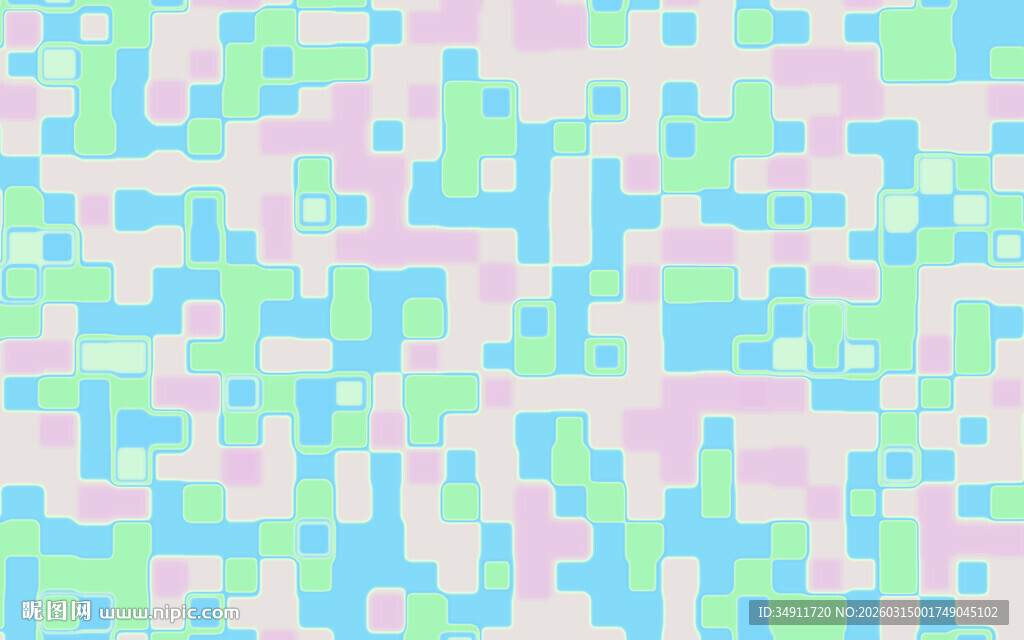 多彩像素图案背景