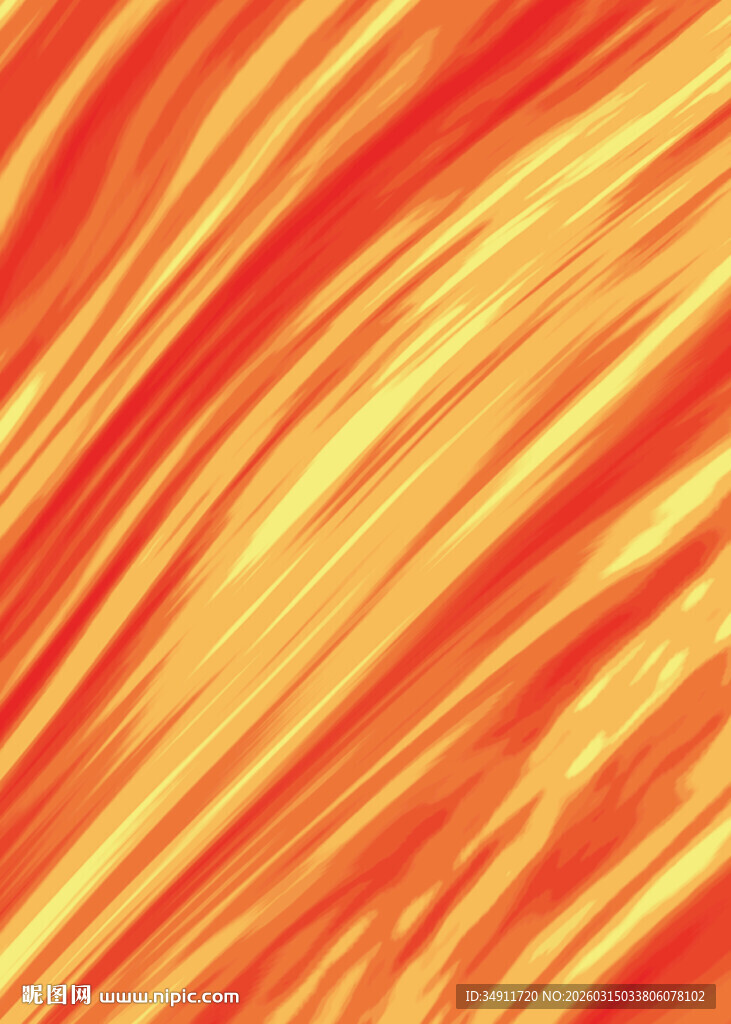 橙红色动感丝滑纹理背景
