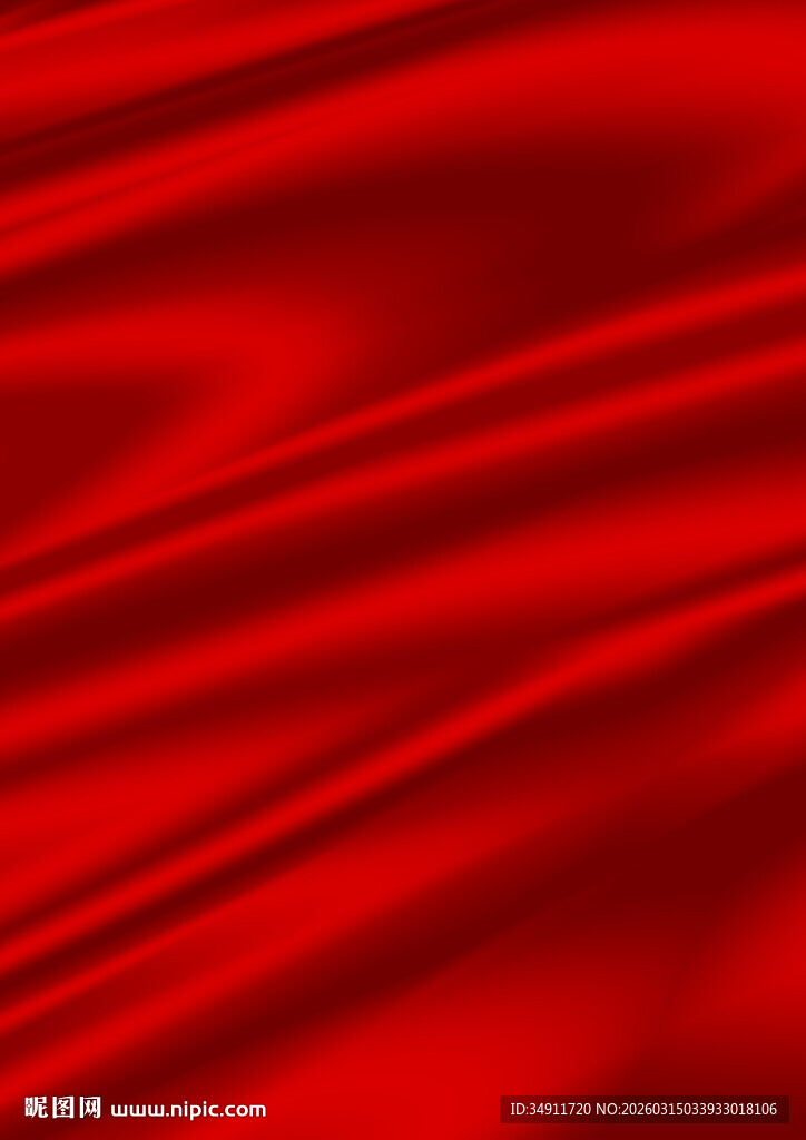 红色丝绸纹理背景