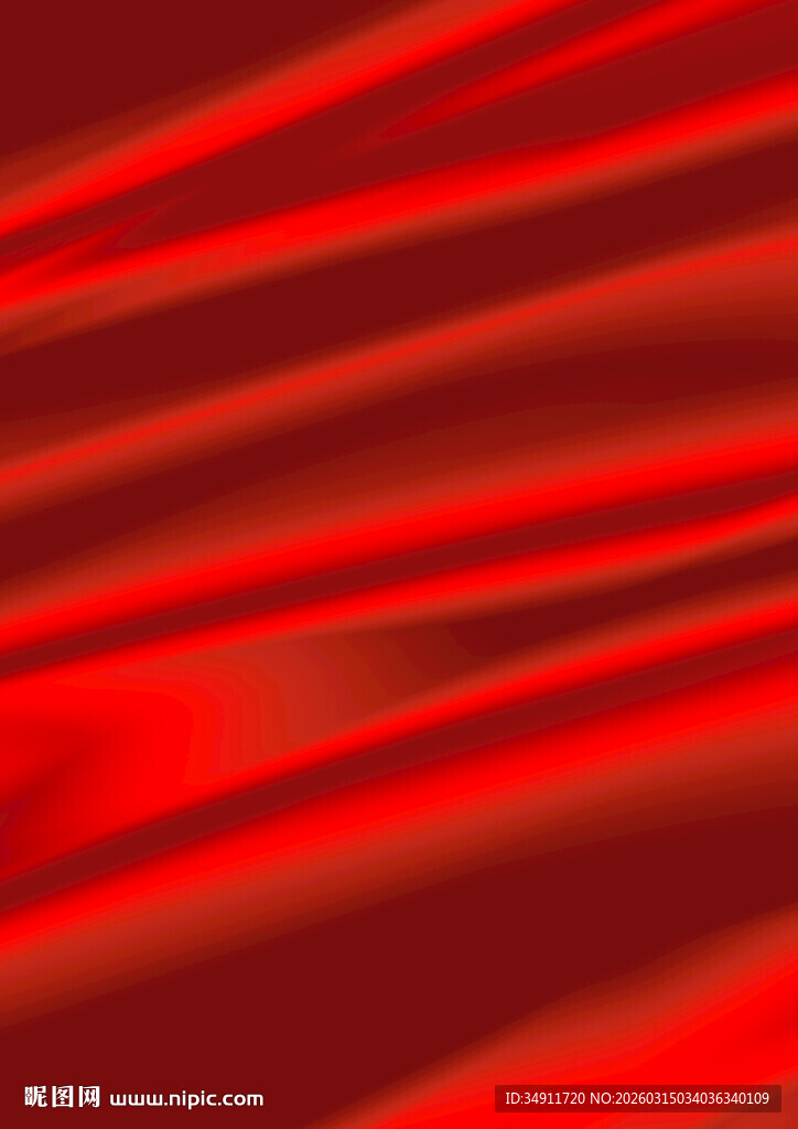 红色绸缎纹理背景图