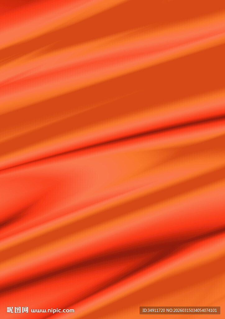 橙红色动感丝绸纹理