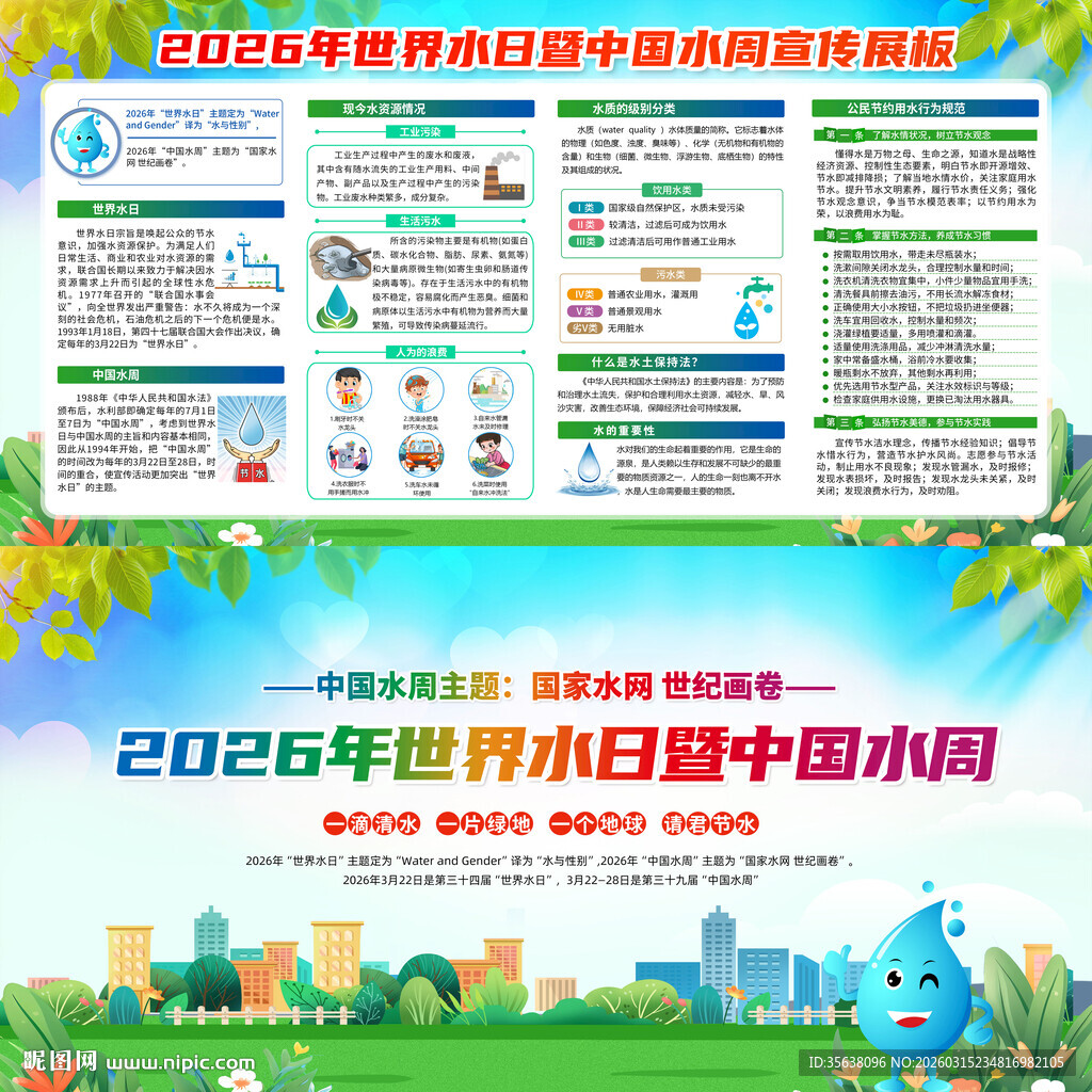 中国水周世界水日