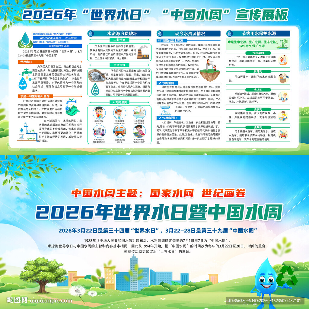 中国水周世界水日