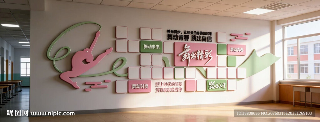 舞蹈文化墙