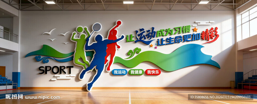 体育运动文化墙