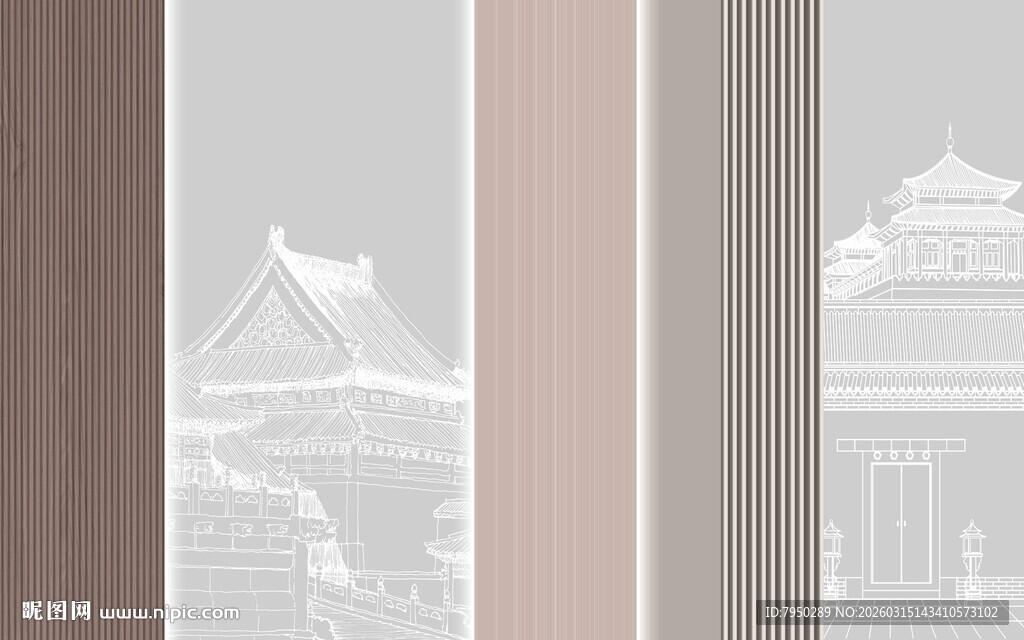 中式窗景静赏古韵建筑