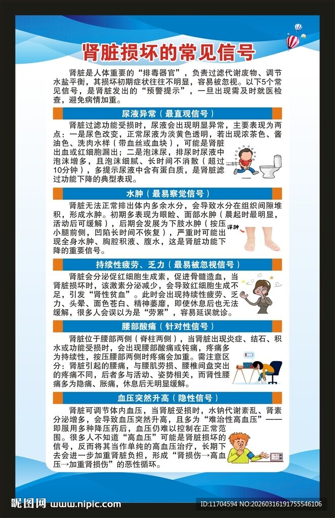 世界肾脏日海报