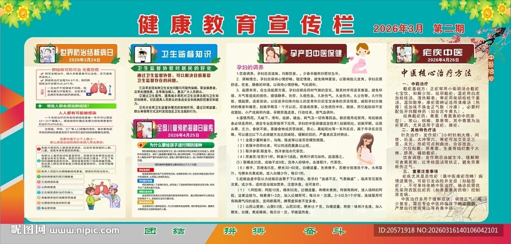 健康教育知识宣传栏