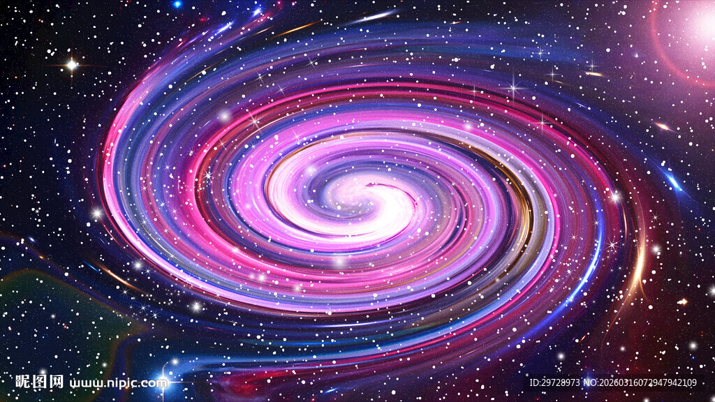 梦幻旋涡宇宙星空