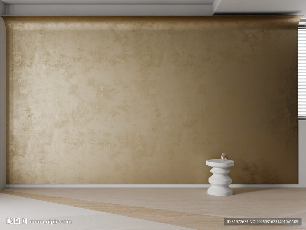 3D金色墙面背景墙