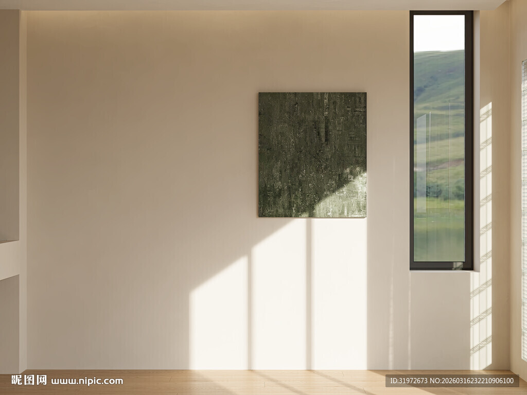 简约场景直播间背景墙