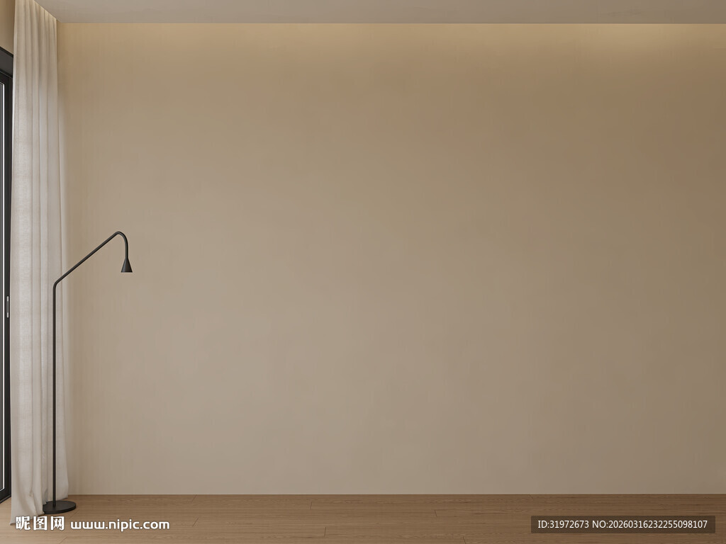 3D背景墙面场景