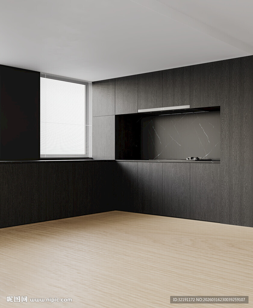 现代简约风直播间背景墙