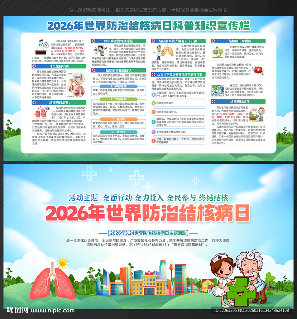 世界防治结核病日 展板