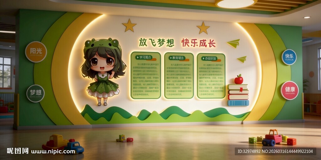 幼儿园文化墙