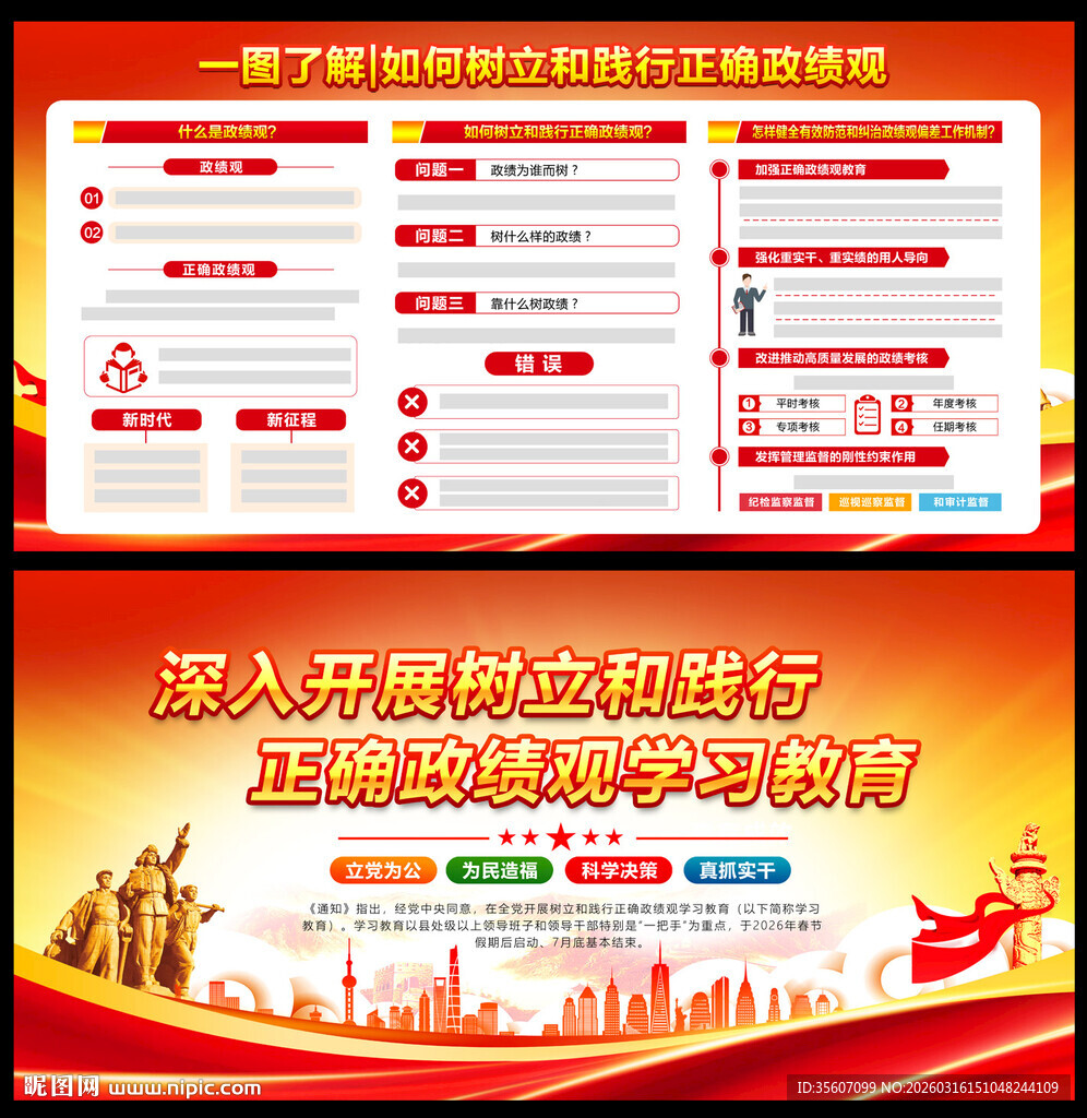 2026正确政绩观主题教育