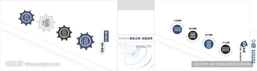 质量楼梯文化墙