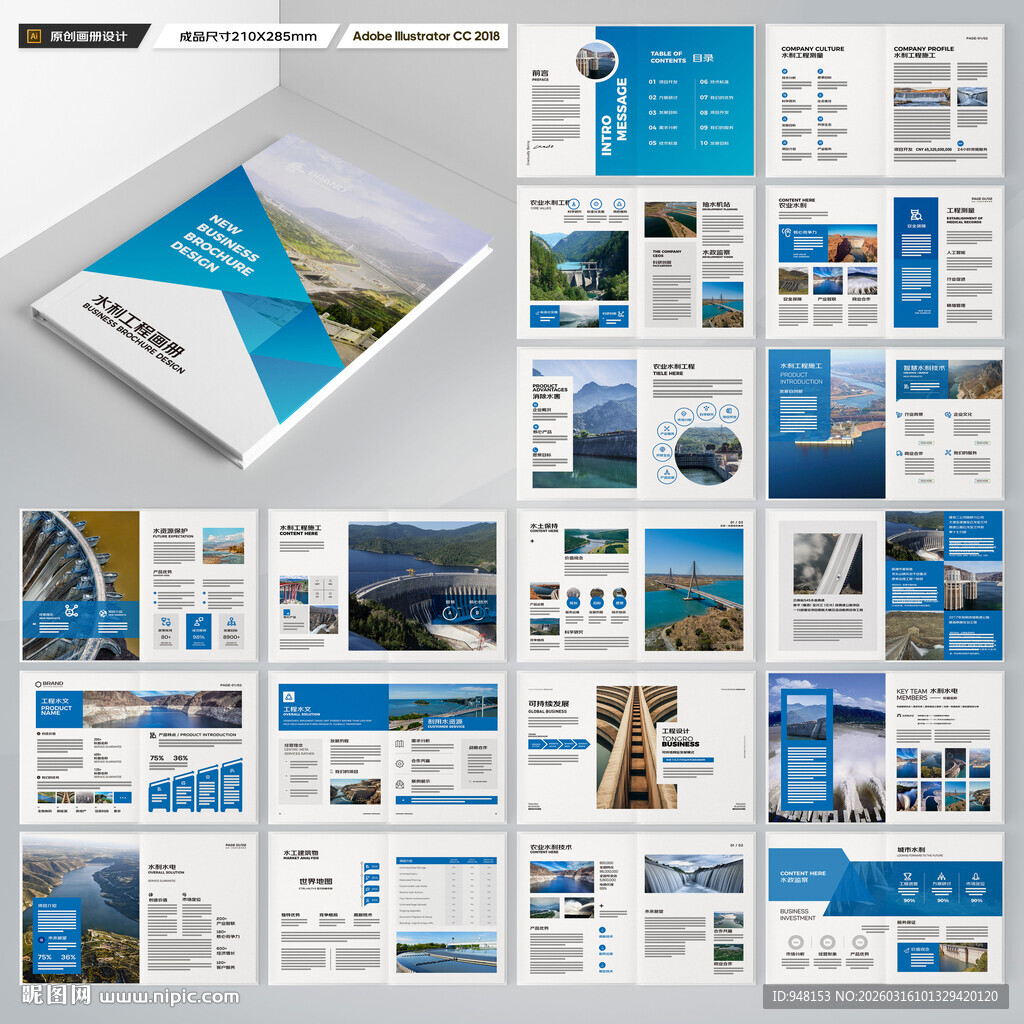 大坝宣传册 