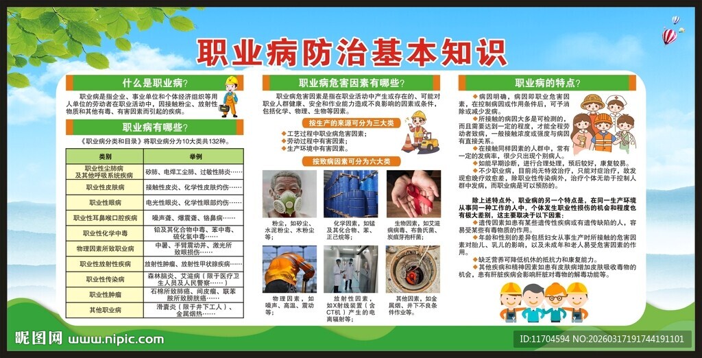 职业病防治法宣传周宣传栏