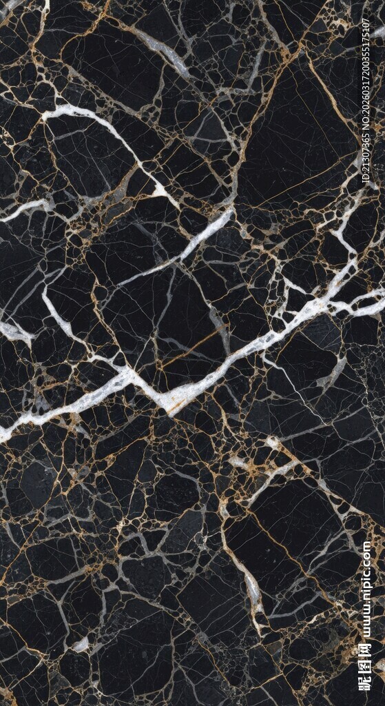 黑色大理石纹理图案