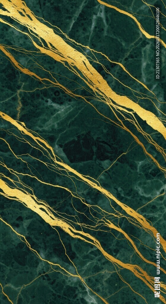墨绿色大理石纹理背景