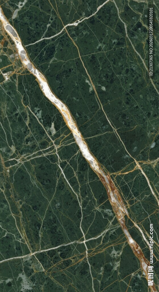 深绿大理石纹理图案