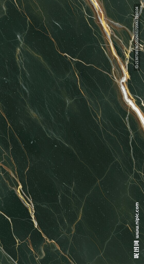 深绿大理石纹理图案