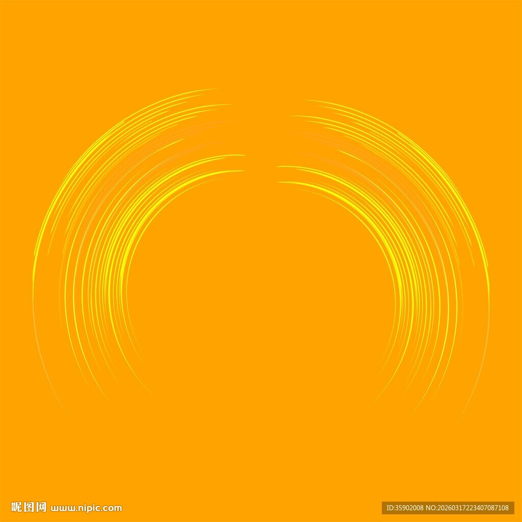 橙色渐变线条抽象背景图