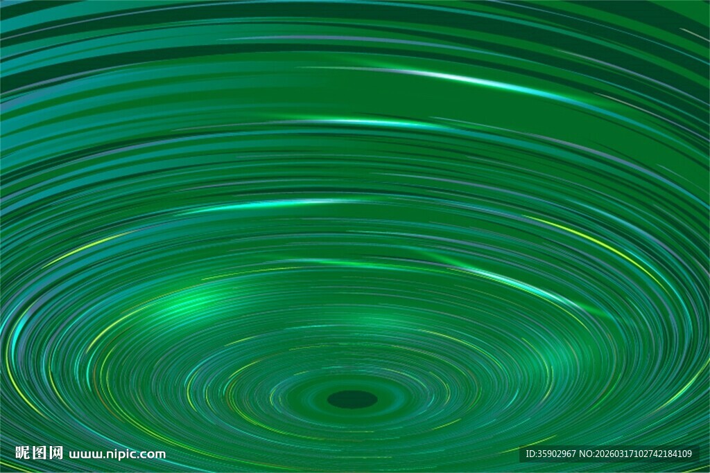 绿色波纹抽象背景图案