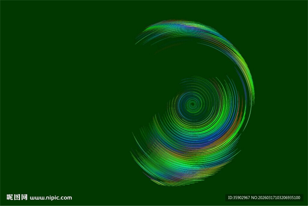炫彩螺旋图案