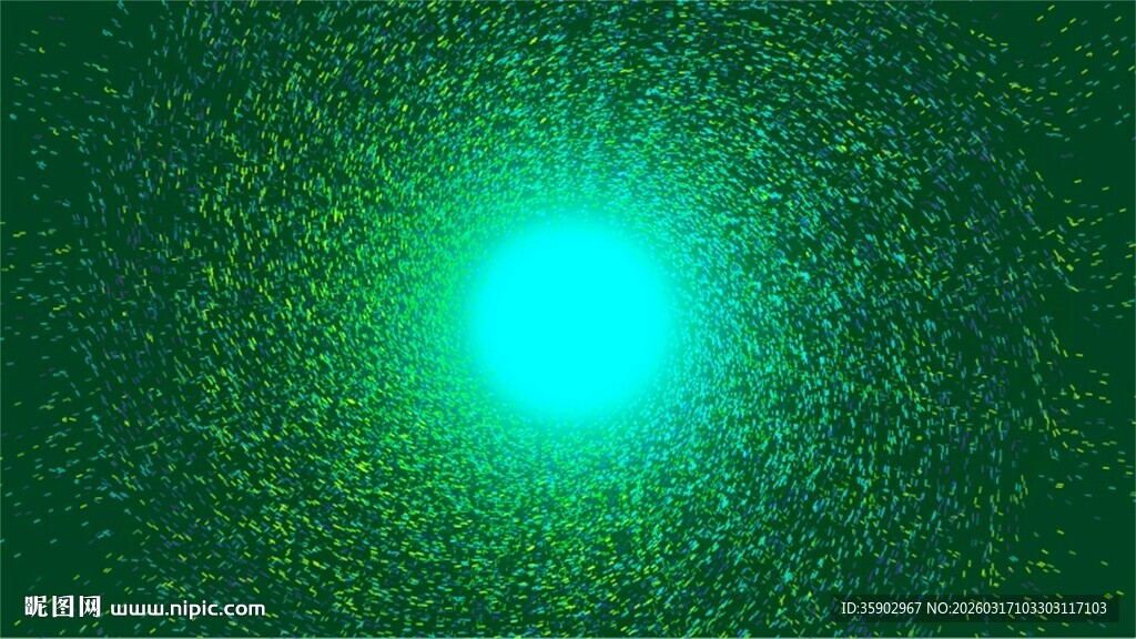 绿色光晕抽象背景图案