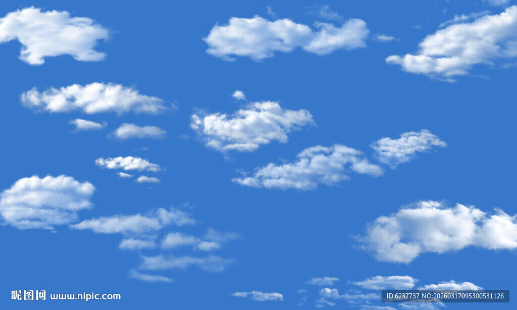 蓝天白云天花软膜