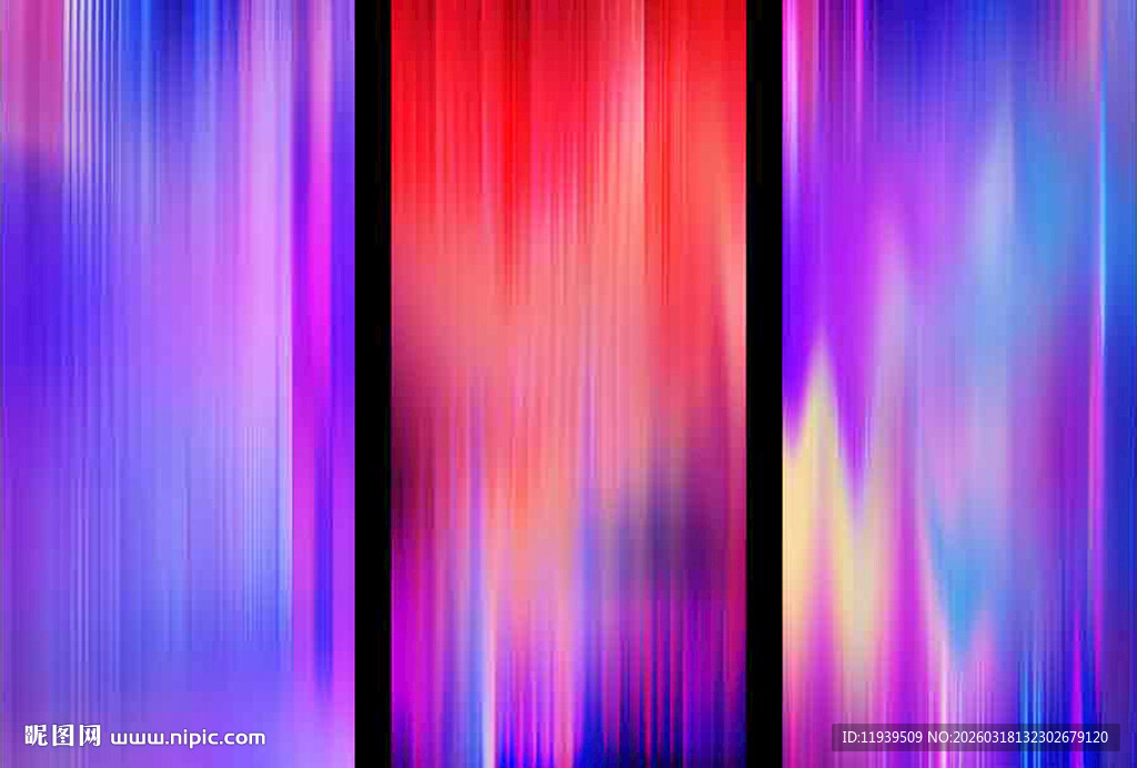炫彩流光背景