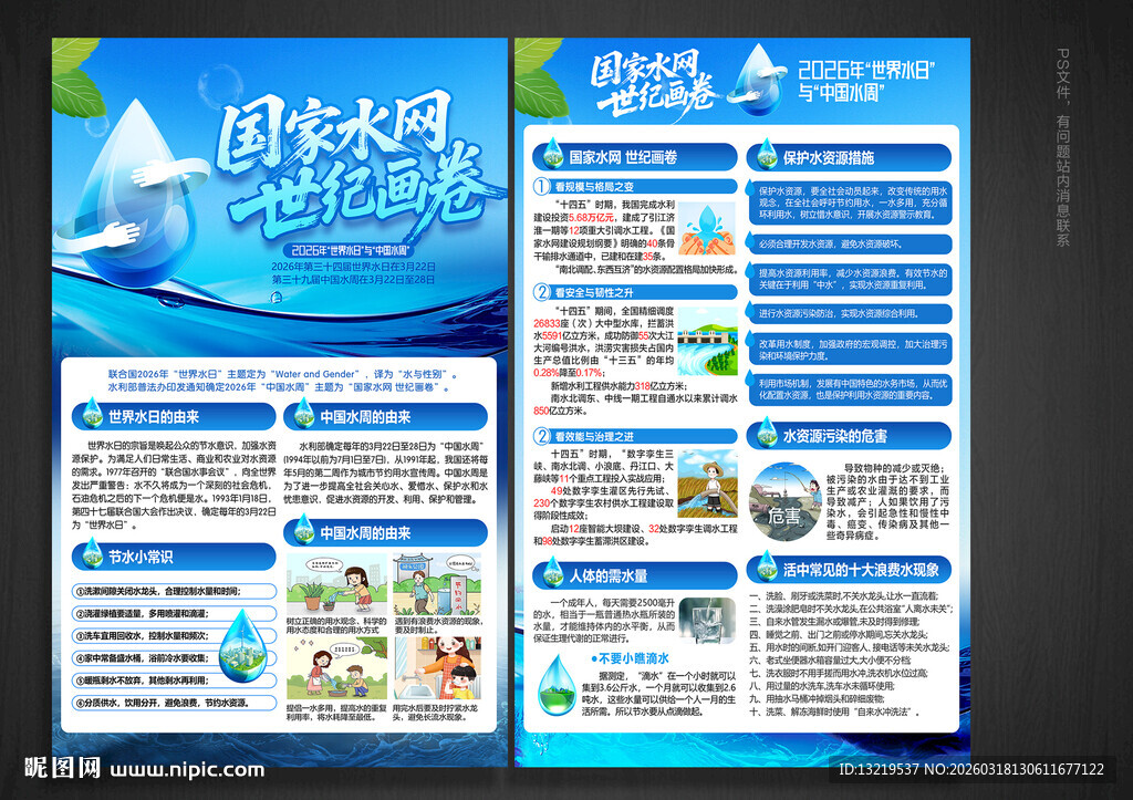 中国水周世界水日