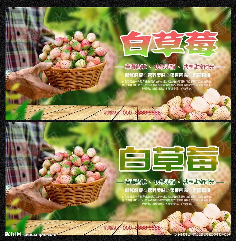 白草莓