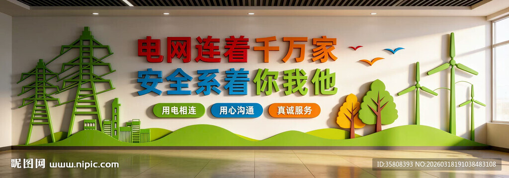 电网文化墙