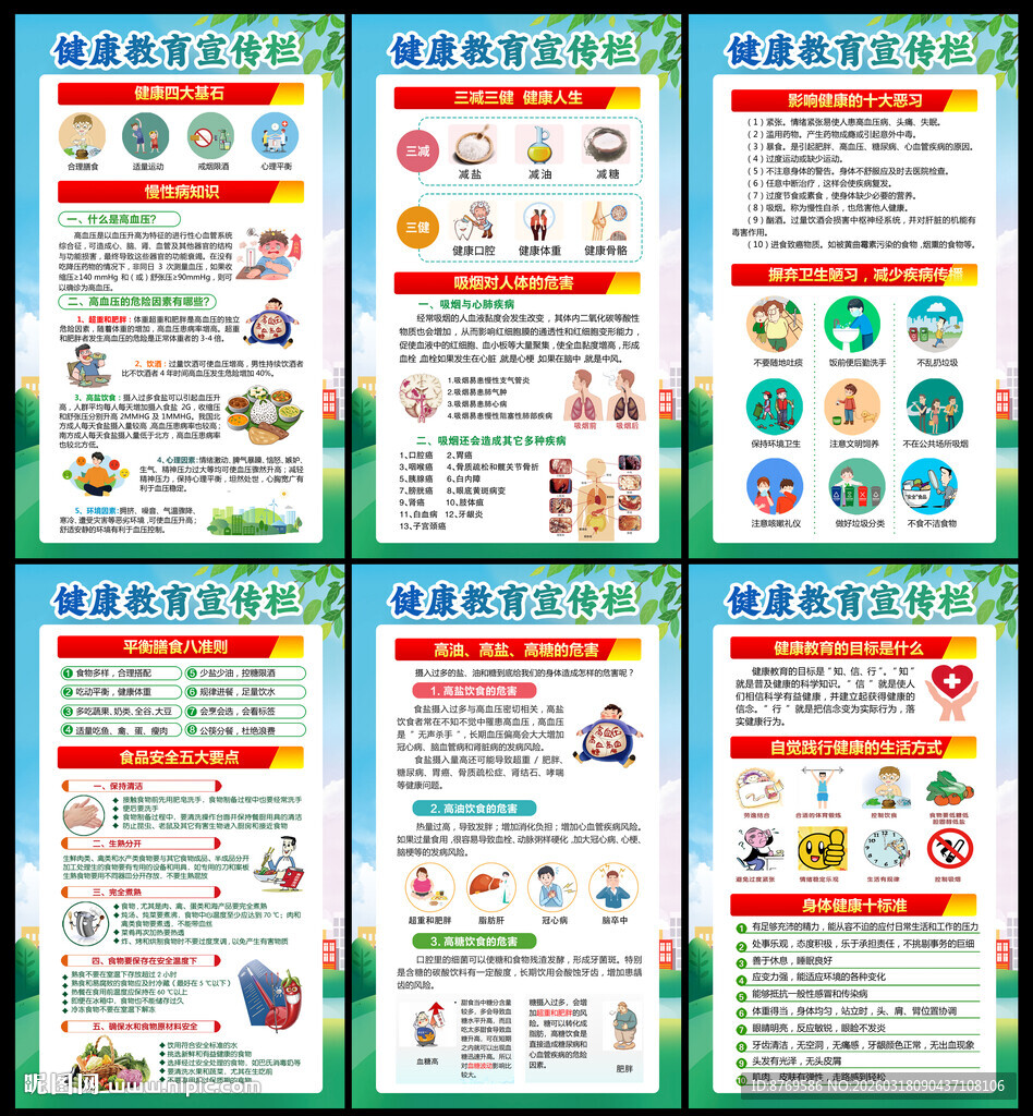 2026年健康教育宣传栏