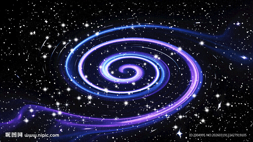 漩涡宇宙星空