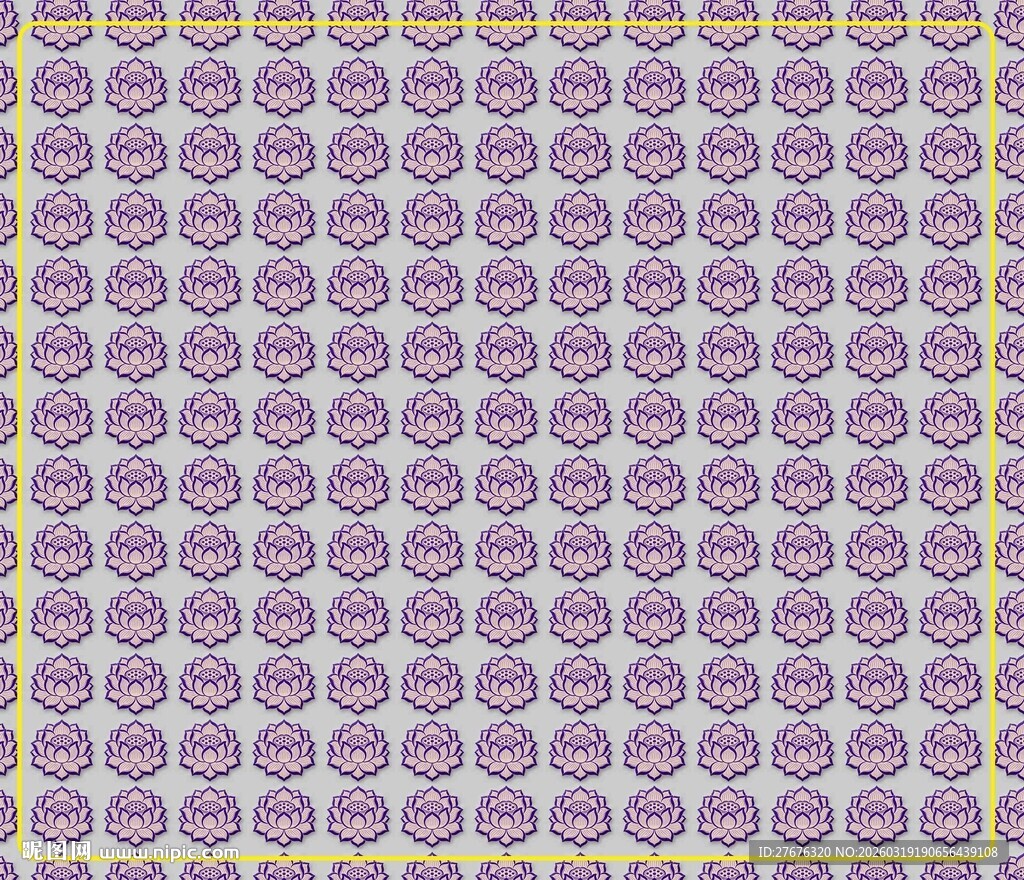 国风睡莲纹矢量设计