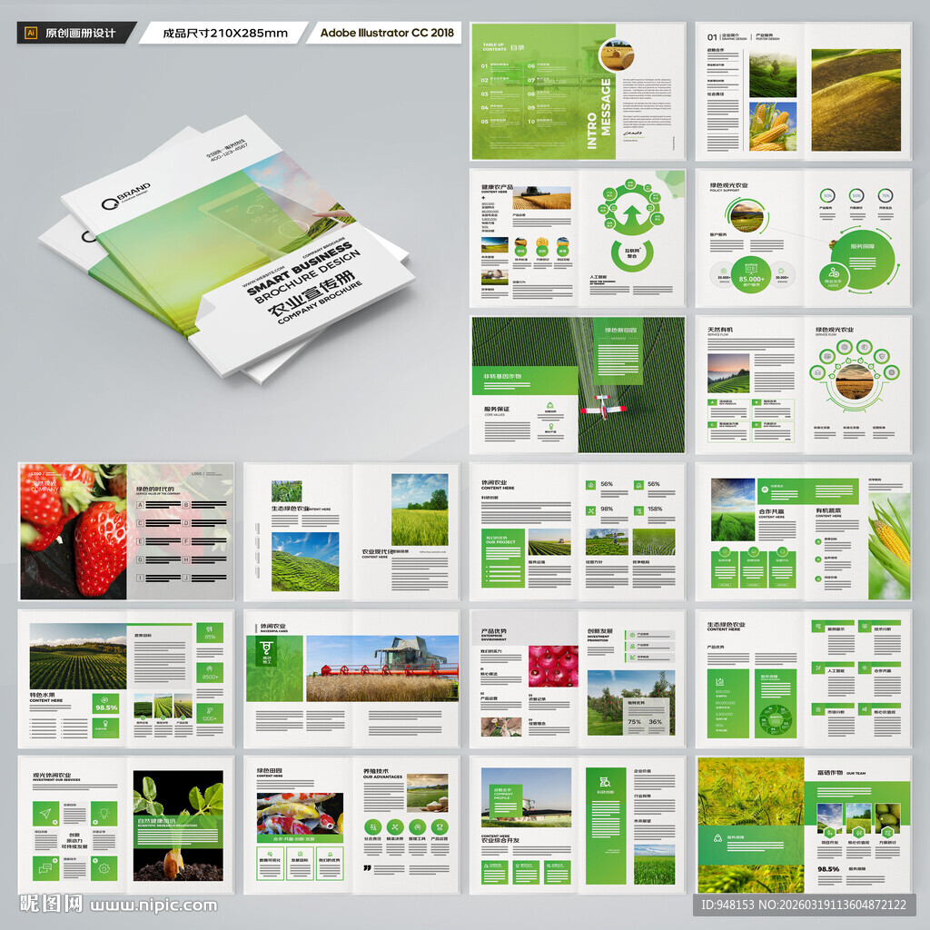 农产品画册