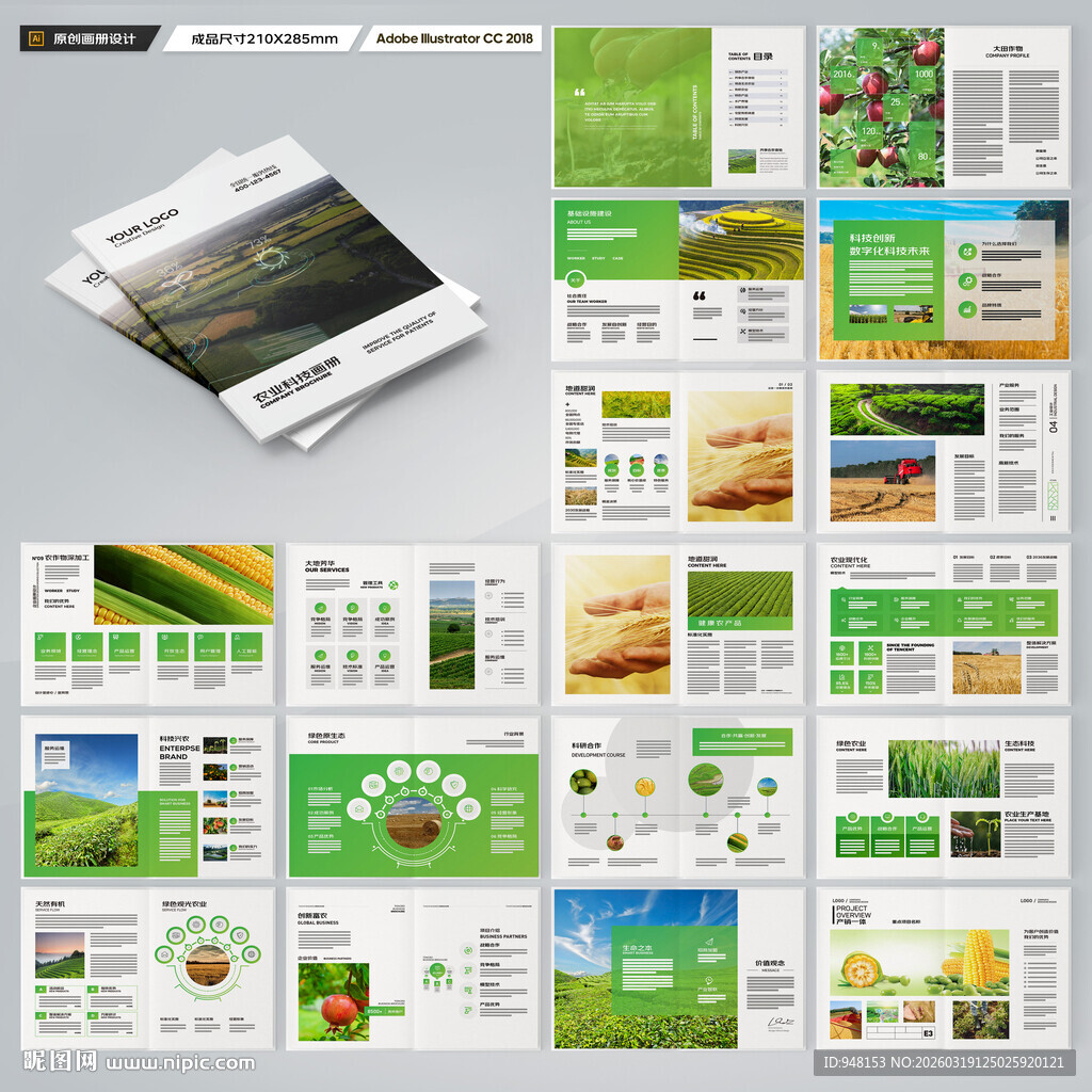 农业宣传册