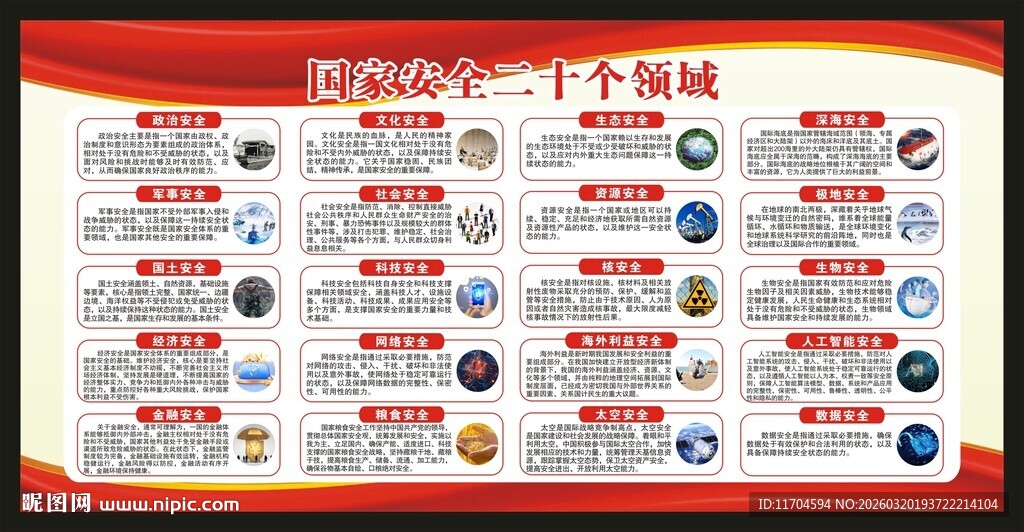 全民国家安全教育日宣传栏