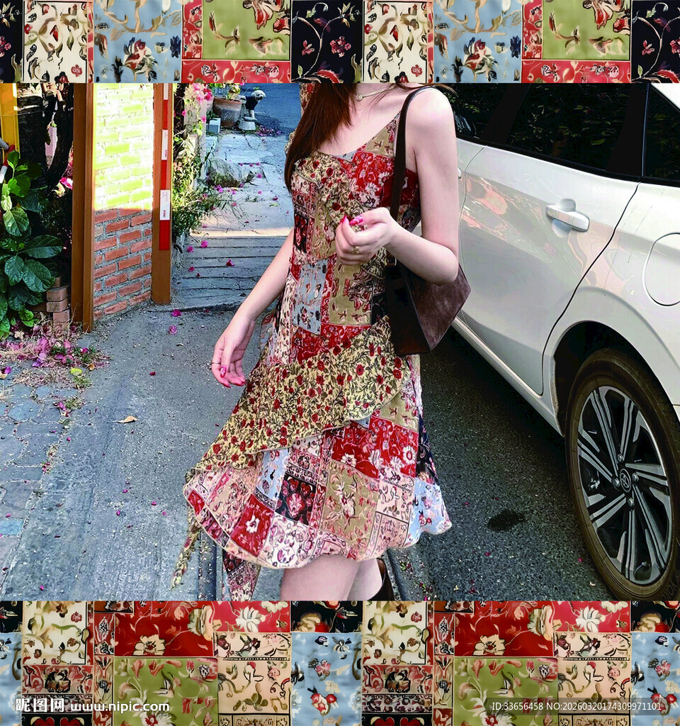 碎花拼接 非矢量介意勿下