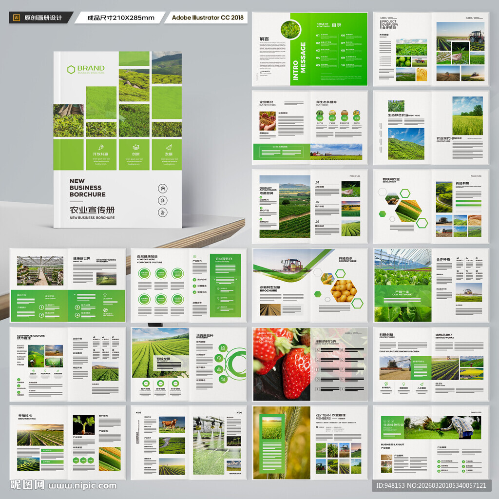 农业科技画册