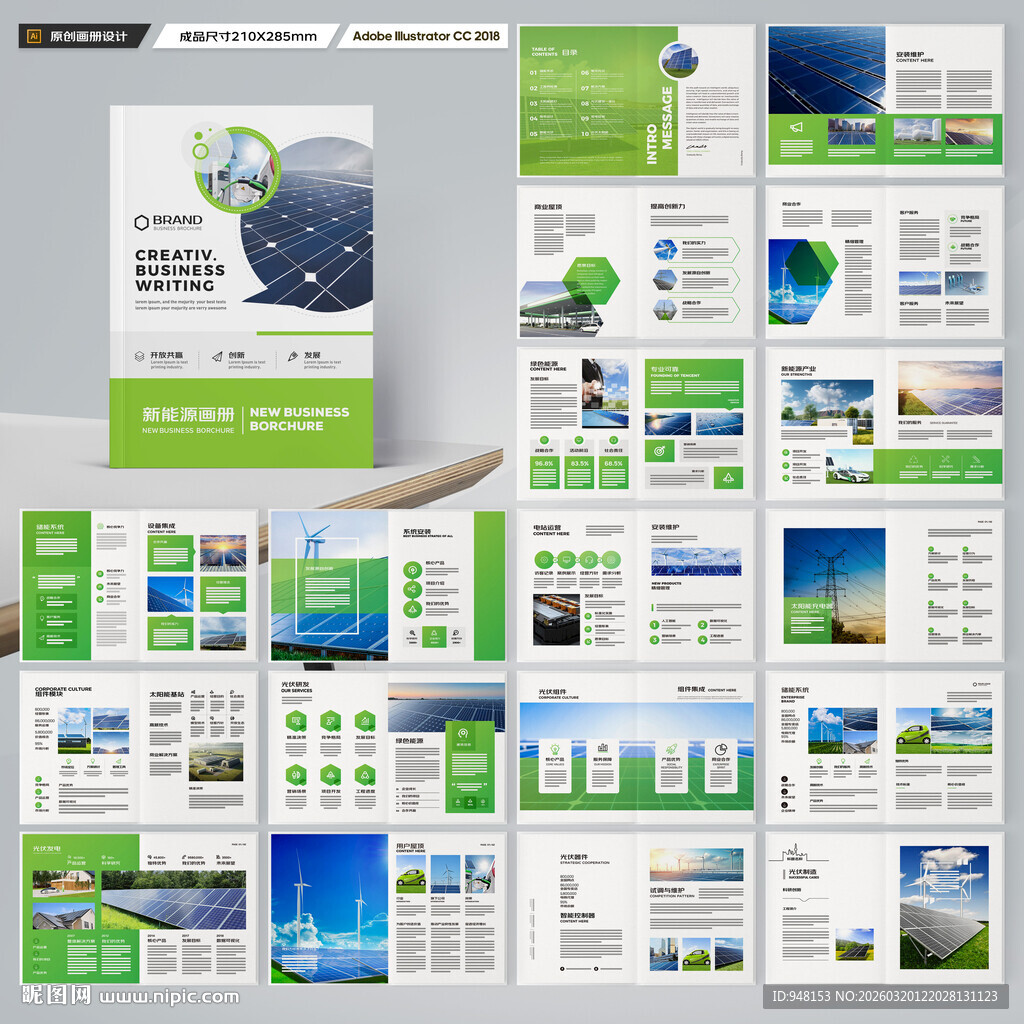 新能源宣传册